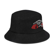 Load image into Gallery viewer, Summer Camp 2022 Denim bucket hat
