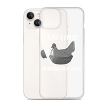 Load image into Gallery viewer, Just a Chick iPhone Case