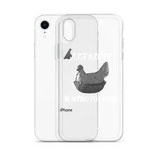 Load image into Gallery viewer, Just a Chick iPhone Case