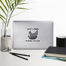 Load image into Gallery viewer, Just a Chick Bubble-free Sticker