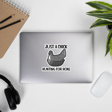 Load image into Gallery viewer, Just a Chick Bubble-free Sticker
