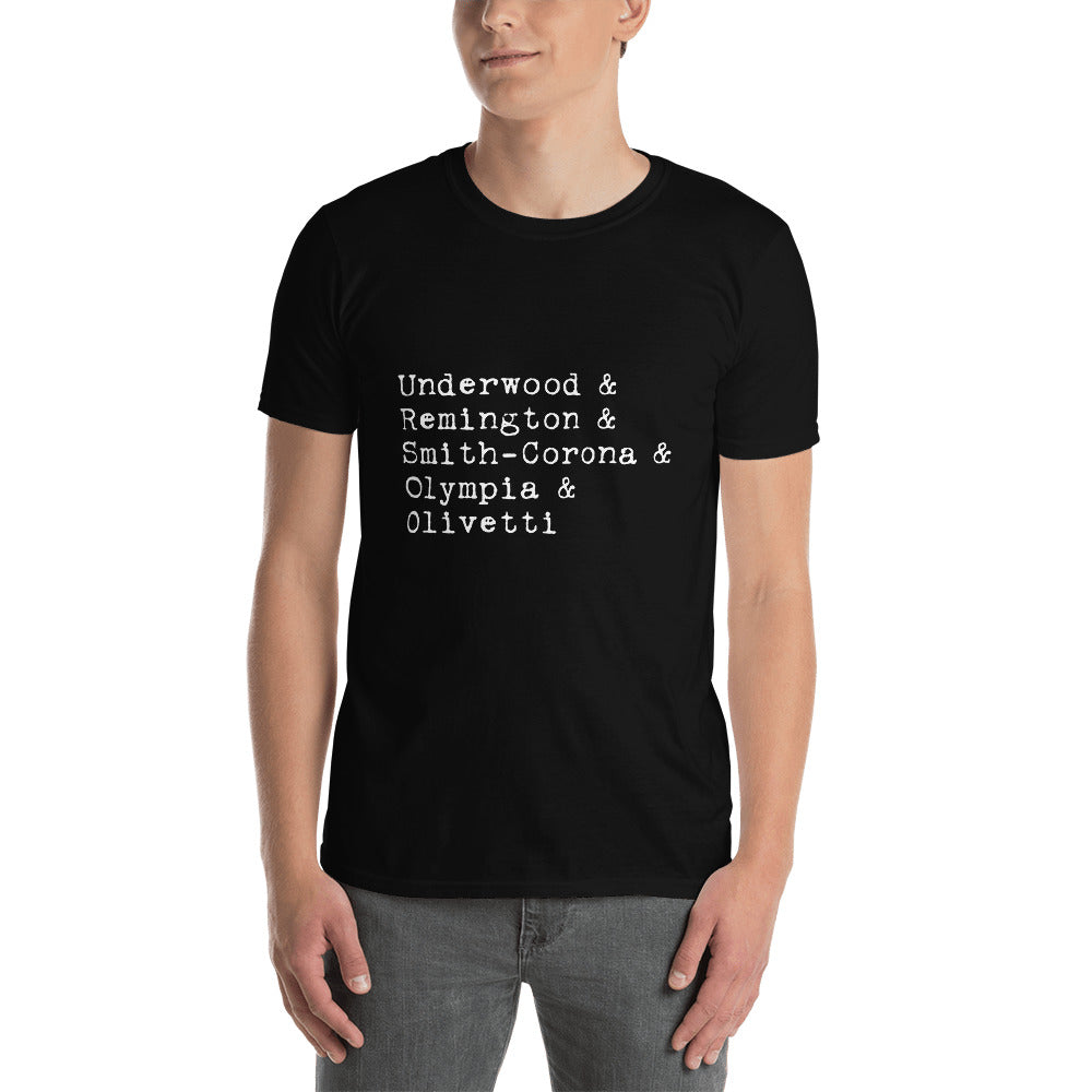 Ampersand Typers Unisex T-Shirt