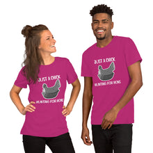 Load image into Gallery viewer, Just a Chick Short-Sleeve Unisex T-Shirt