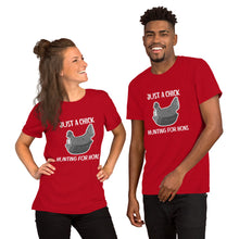 Load image into Gallery viewer, Just a Chick Short-Sleeve Unisex T-Shirt