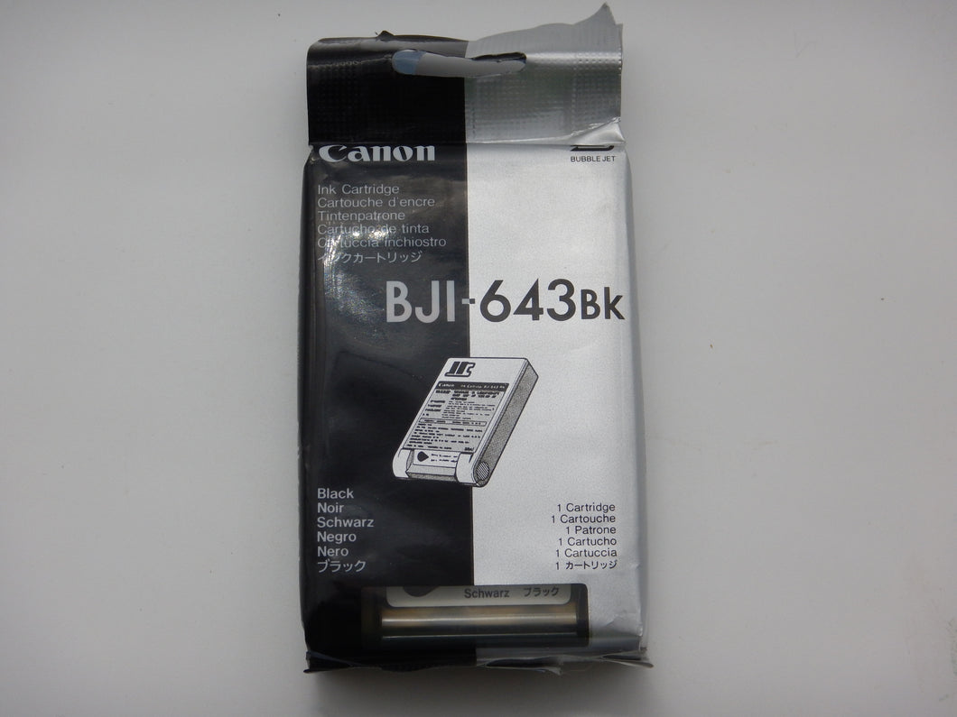Canon BJI-643BK Black Ink Cartridge