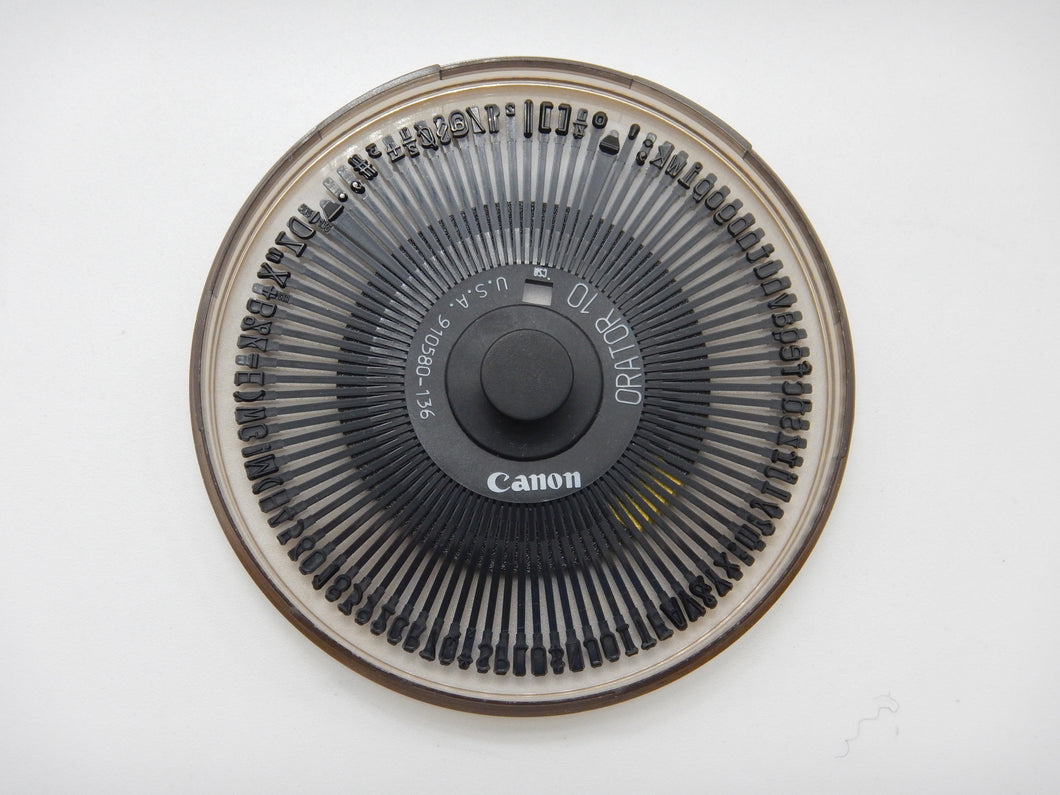 Canon Printwheel 910580-136 - Orator 10