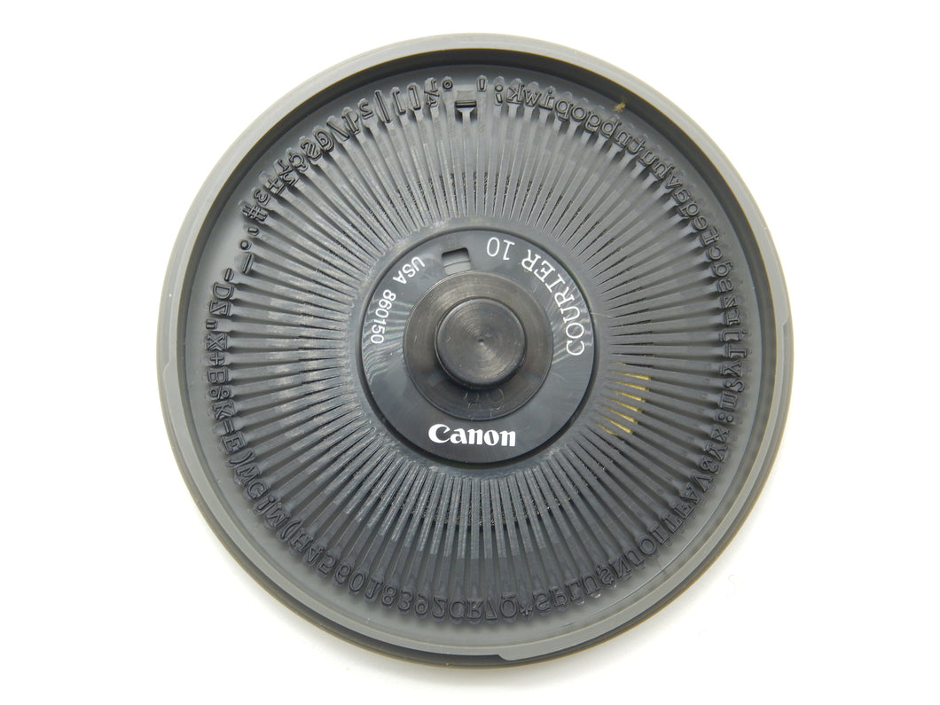 Canon Printwheel 860150 - Courier 10