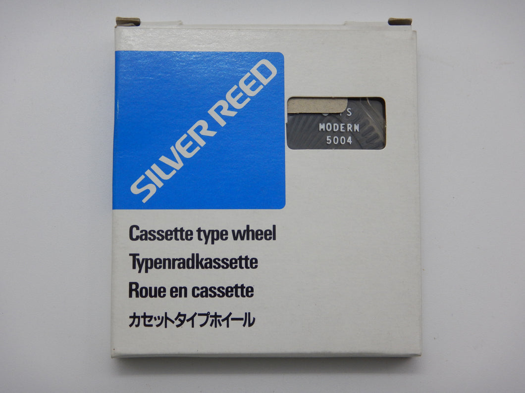 Silver-Reed Cassette Type Wheel - PS Modern 5004