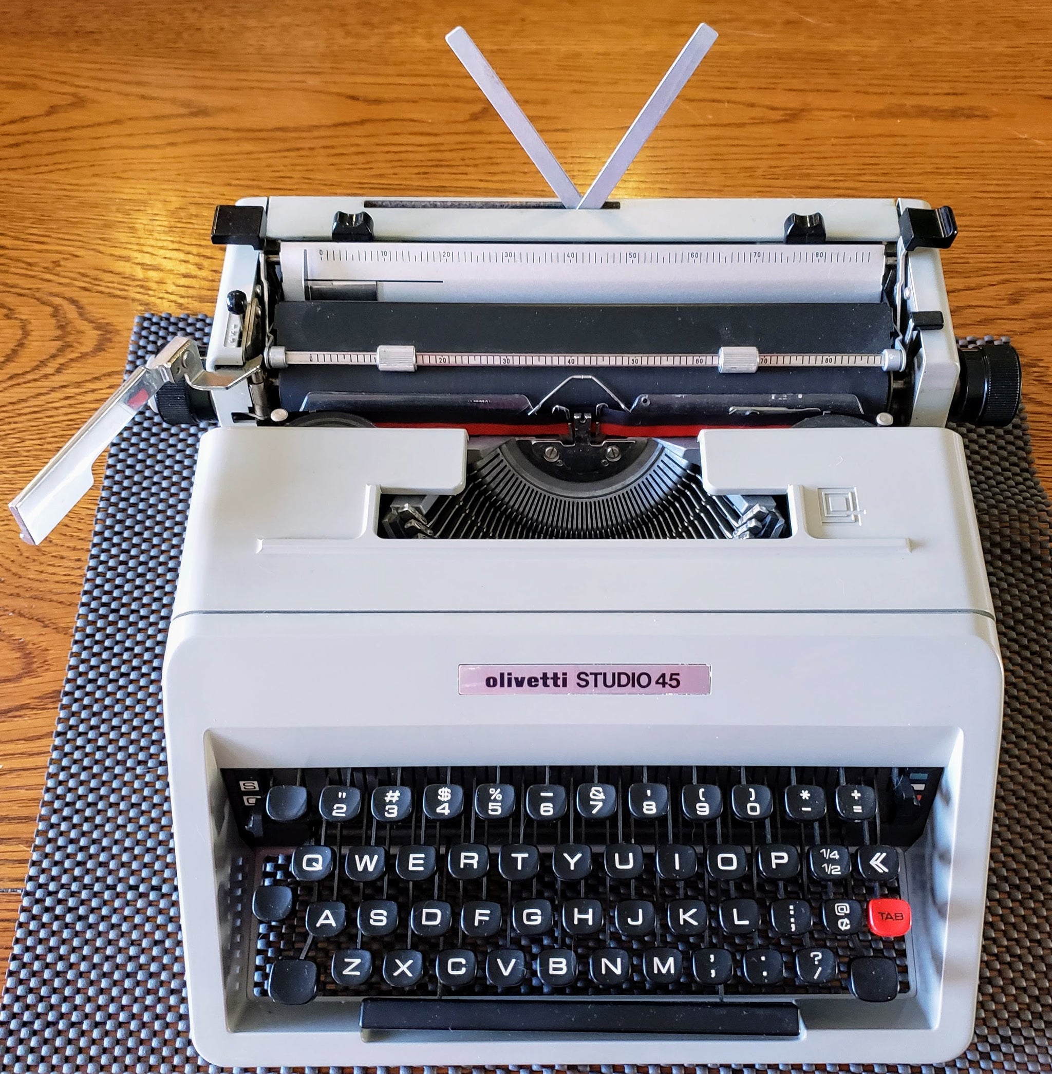 1973 Olivetti Studio 45 – Willowcreek Typewriters