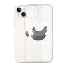 Load image into Gallery viewer, Just a Chick iPhone Case
