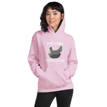 Load image into Gallery viewer, Just a Chick Unisex Hoodie
