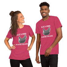 Load image into Gallery viewer, Just a Chick Short-Sleeve Unisex T-Shirt
